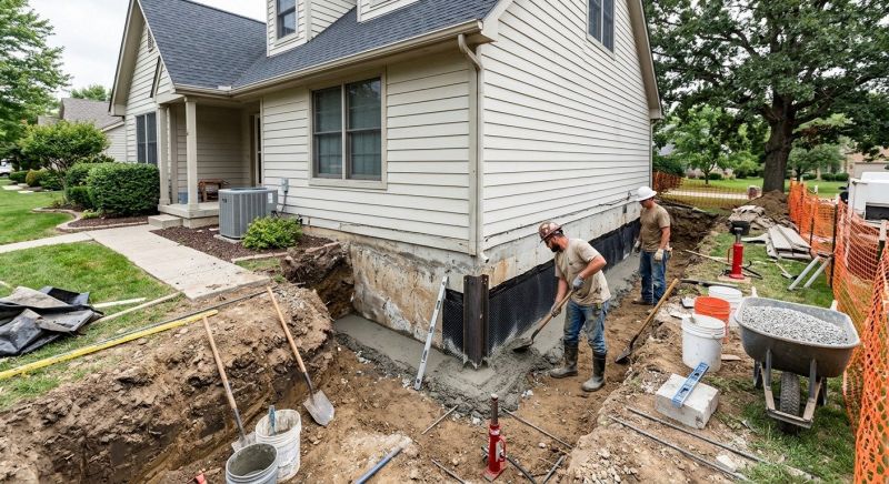Residential Foundation Repair in Columbus, OH